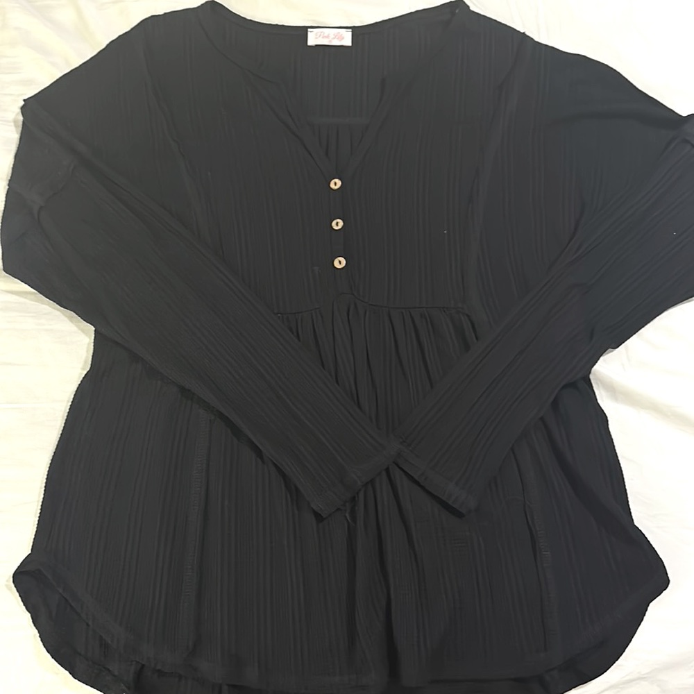 Pink Lily tunic shirt